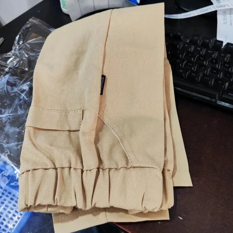 1 -7 Years Spring Fall Kids Children Pants Baby Boy Cotton Washed Casual Trousers Elastic Waist Straight Multiple Styles