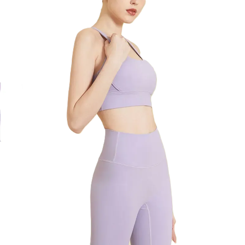 2Pcs Seamless activewear Yoga Set Gym Fitness Clothing Women Suits Sports Bra Crop Top Workout Leggings Sportswear Female