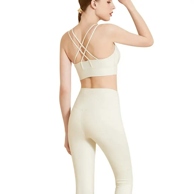 2Pcs Seamless activewear Yoga Set Gym Fitness Clothing Women Suits Sports Bra Crop Top Workout Leggings Sportswear Female