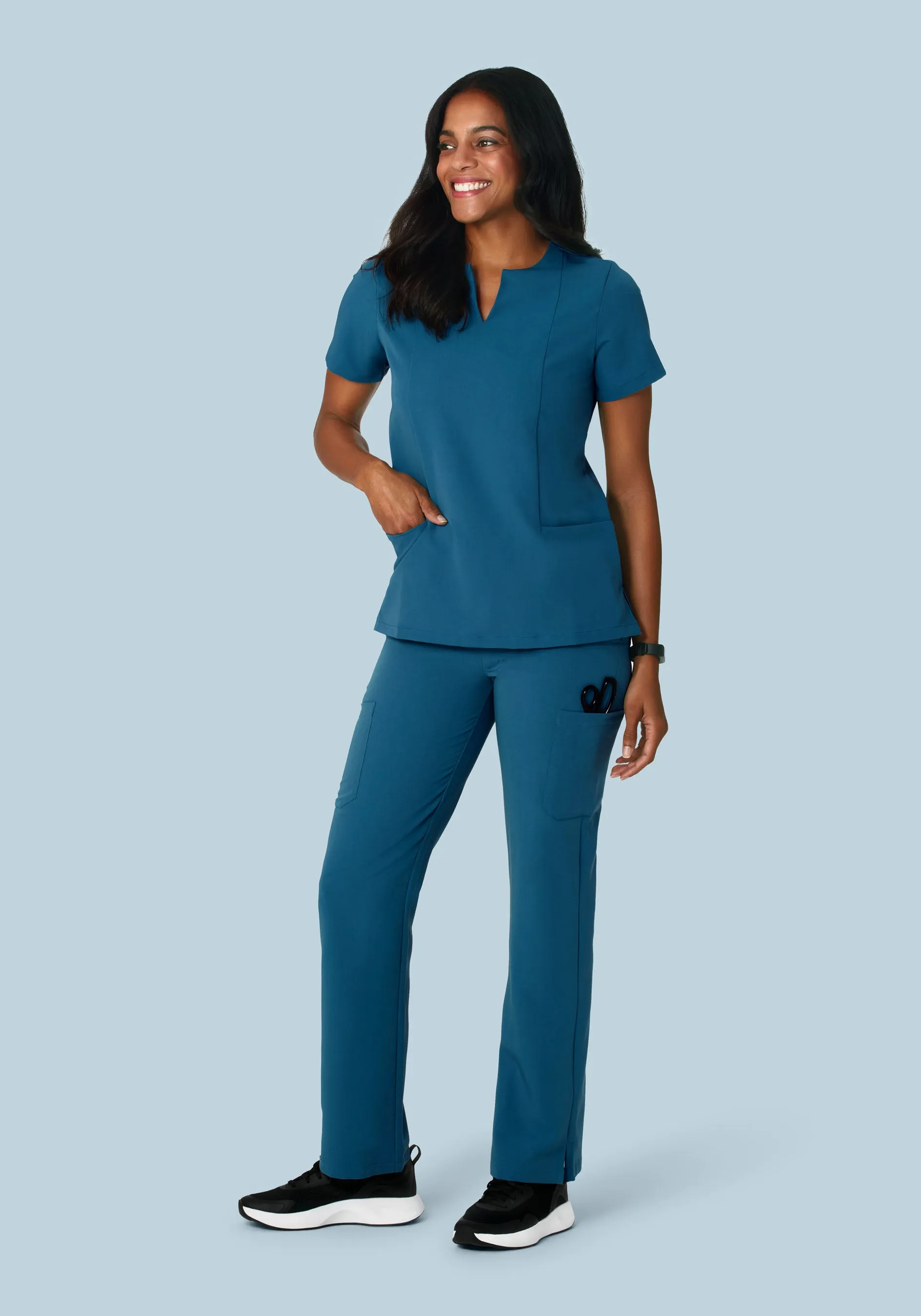 9 Pocket Cargo Pants Harbor Blue