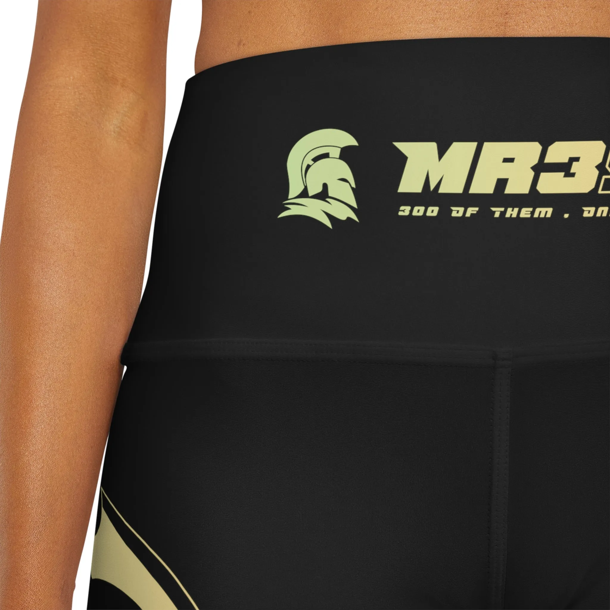 A1Vigilante 2014 Kenya  High Waisted Yoga Shorts (AOP)