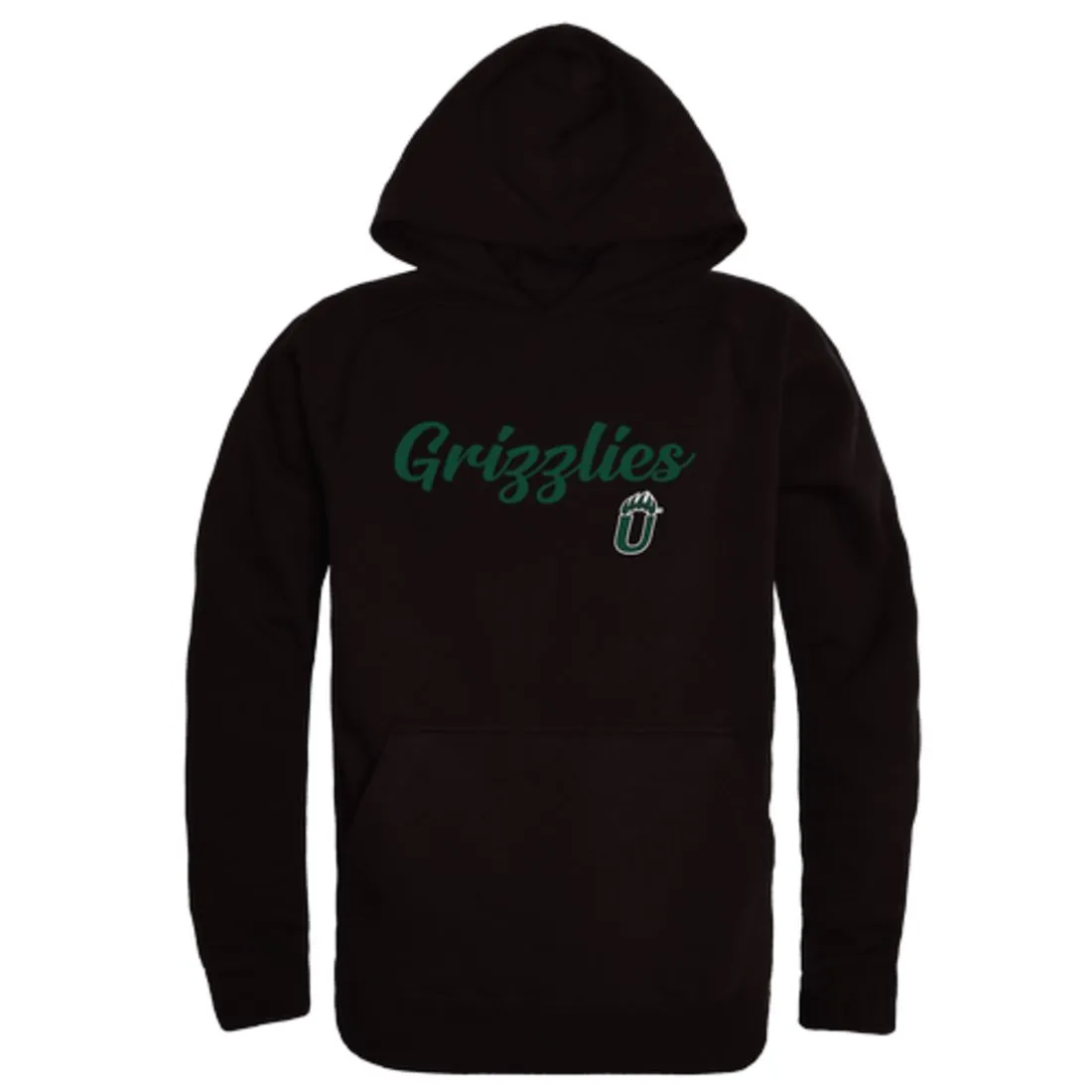 Adams State University Grizzlies Script Fleece Hoodie Sweatshirts