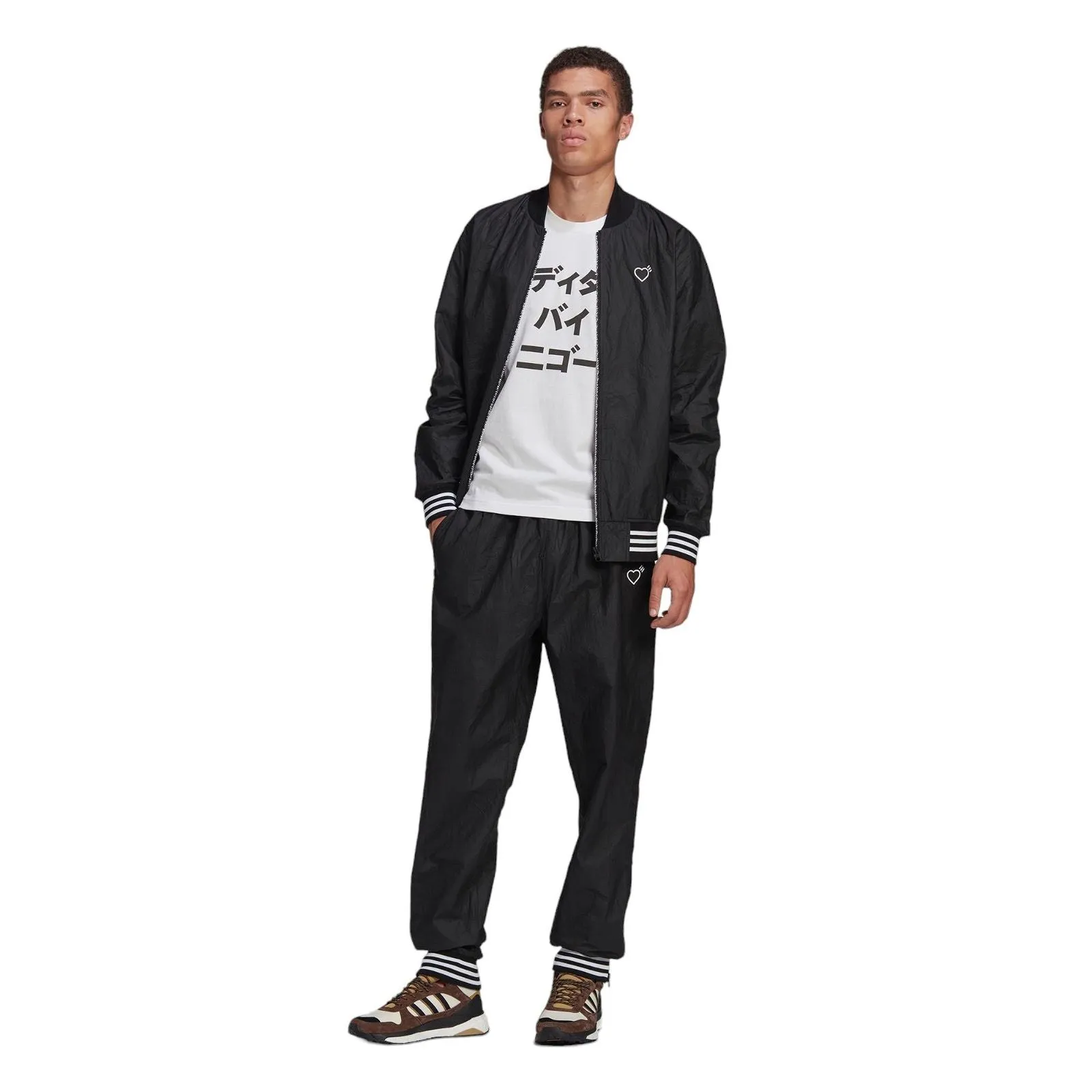 adidas Originals x Human Made TYVEK Track Pants - Black