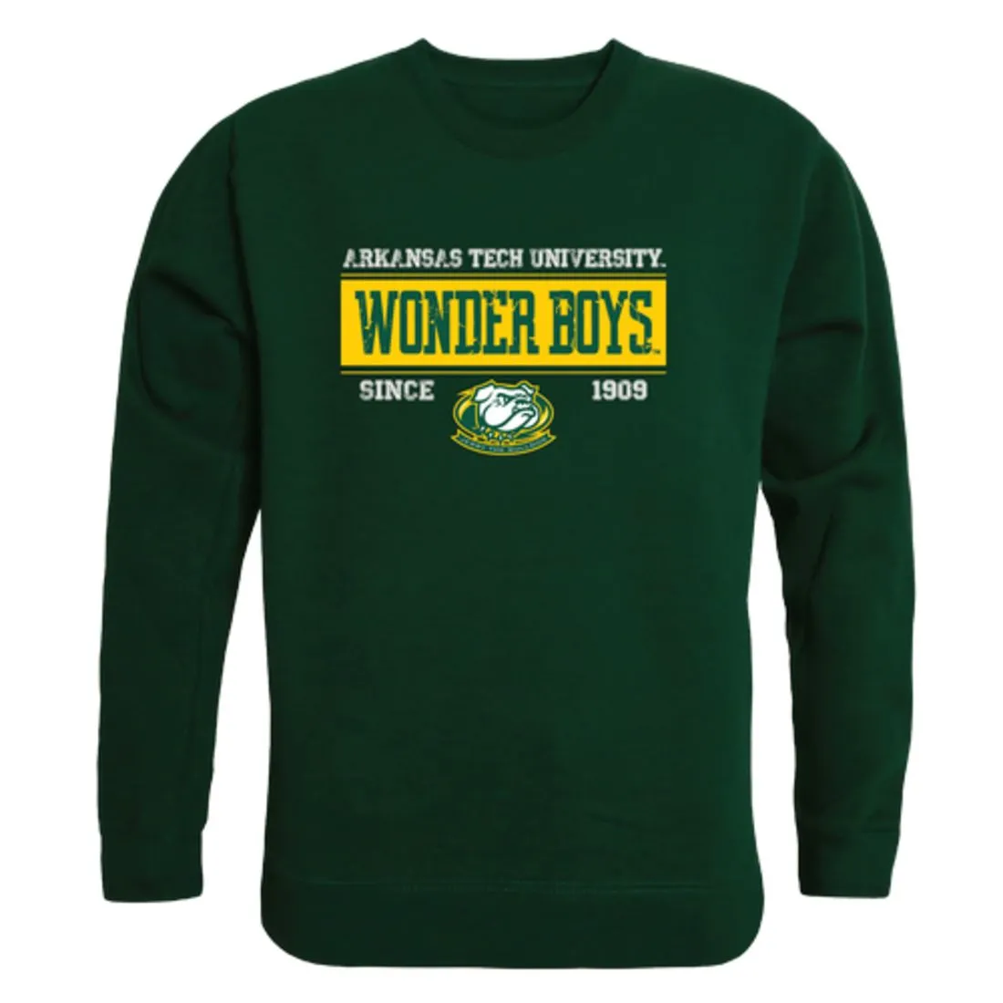 Arkansas Tech University Wonder Boys Established Fleece Crewneck Pullover Sweatshirt