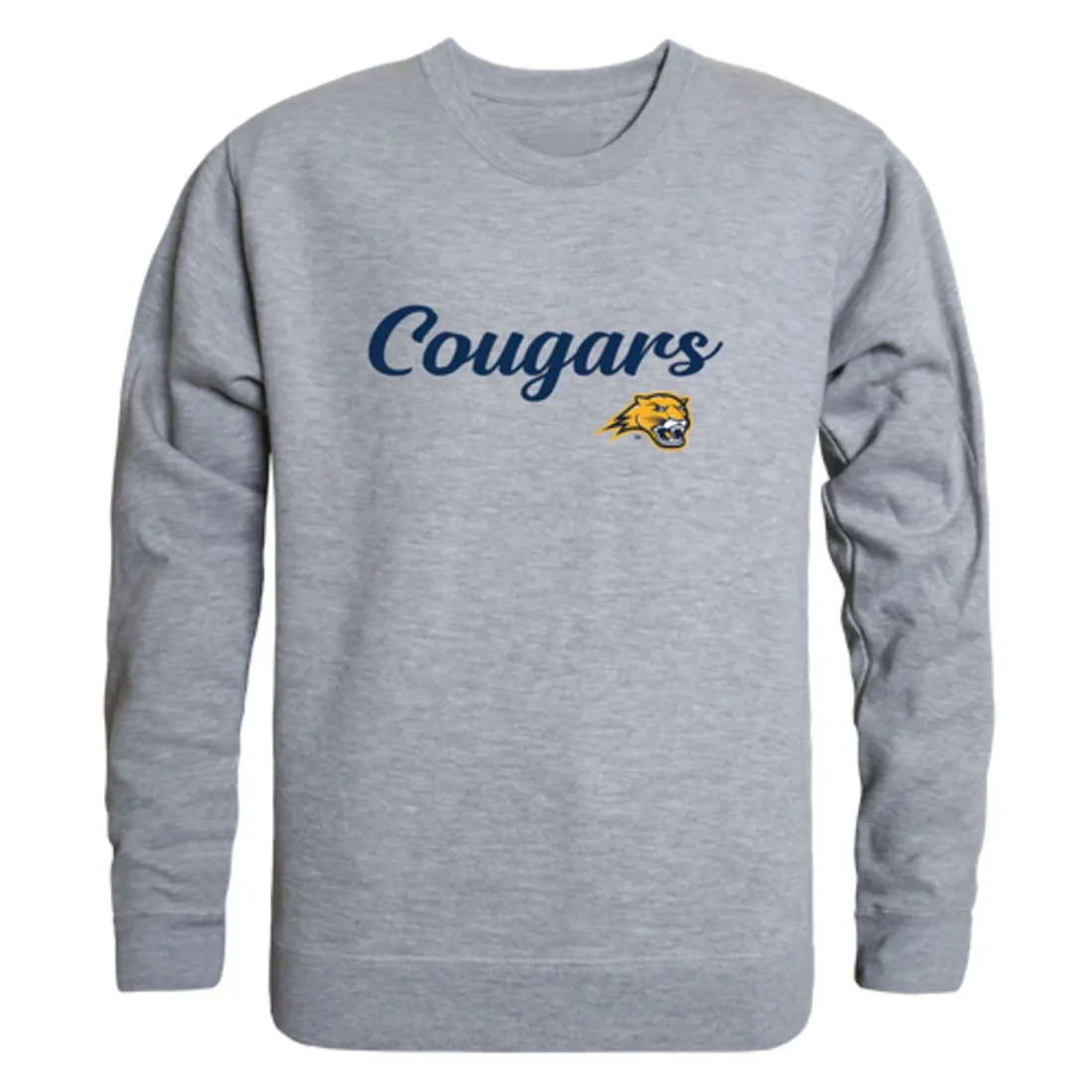 Averett University Averett Cougars Script Fleece Crewneck Pullover Sweatshirt