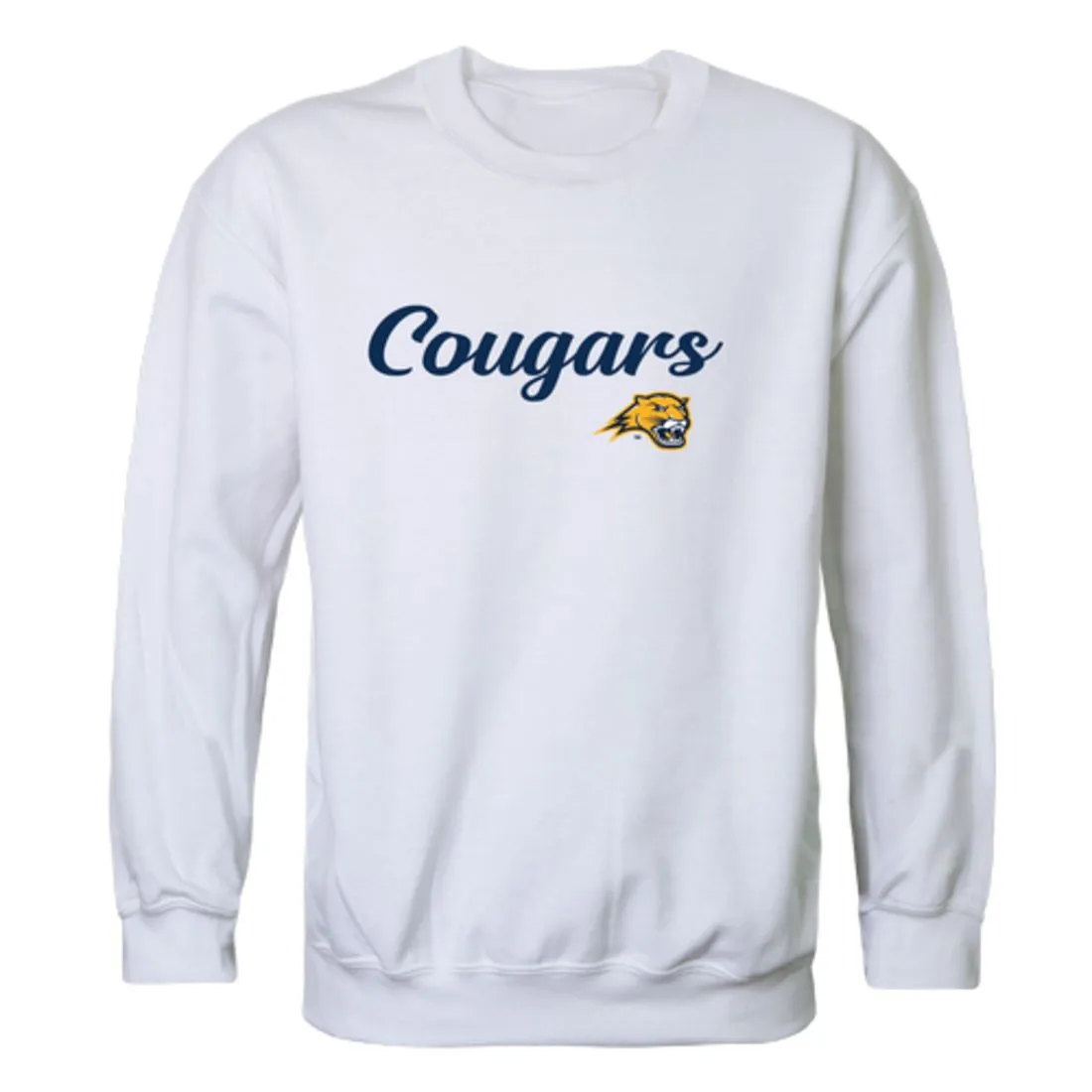 Averett University Averett Cougars Script Fleece Crewneck Pullover Sweatshirt