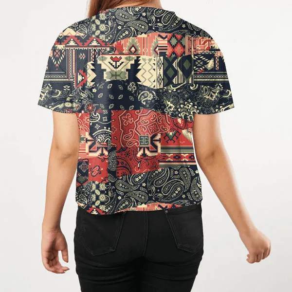 BANDANA Women Crop Top
