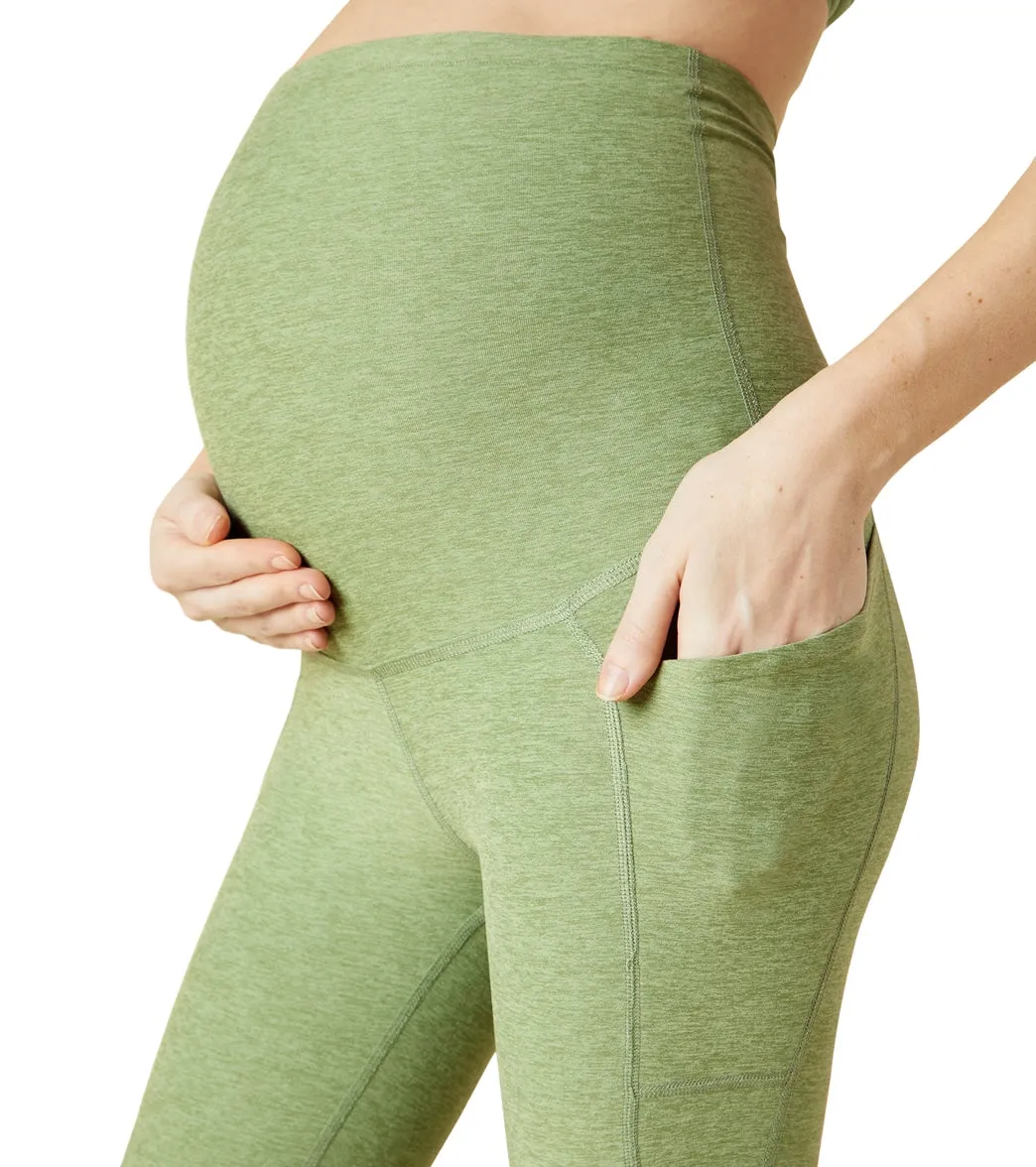Beyond Yoga Spacedye Maternity Out of Pocket High Waisted 7/8 Leggings