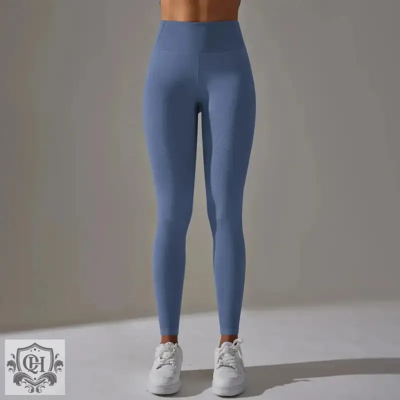 Block High Waisted Yoga Leggings