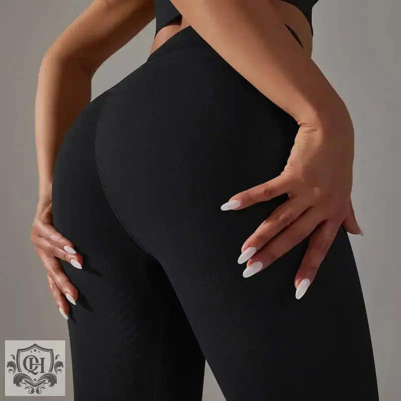 Block High Waisted Yoga Leggings