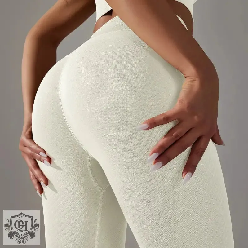 Block High Waisted Yoga Leggings