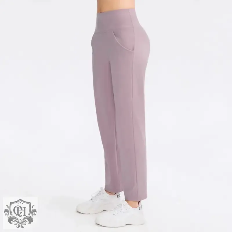 Block Pattern High Waist Yoga Leggings