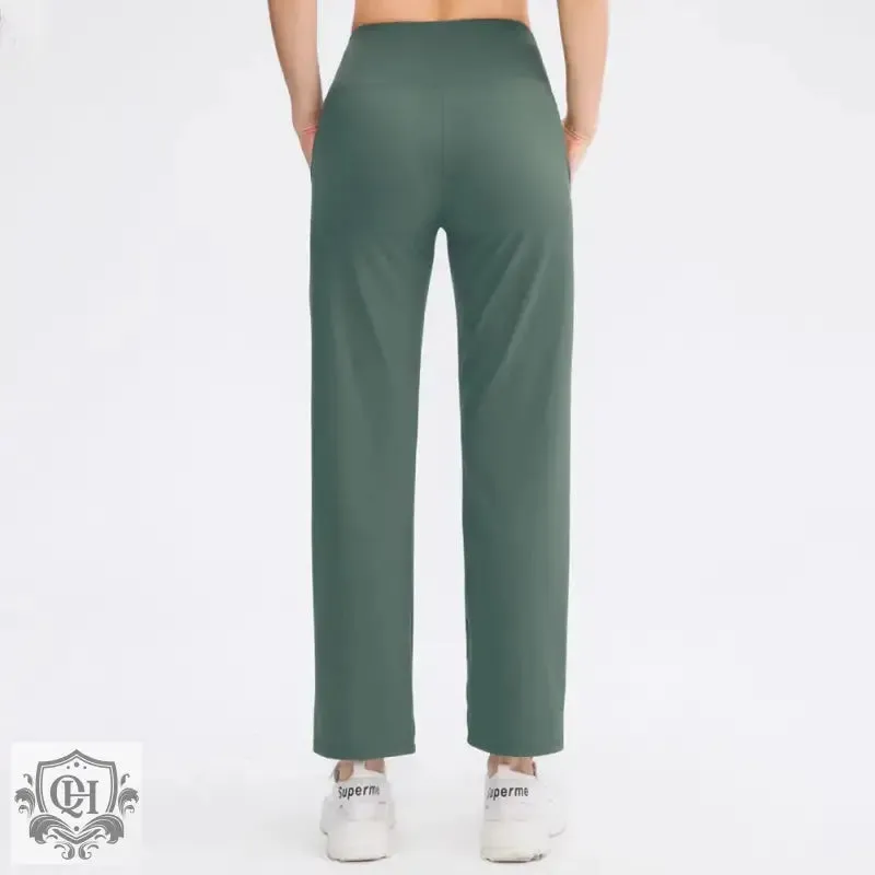 Block Pattern High Waist Yoga Leggings