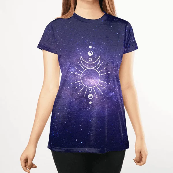 Boho Galaxy Women All Over T-Shirt