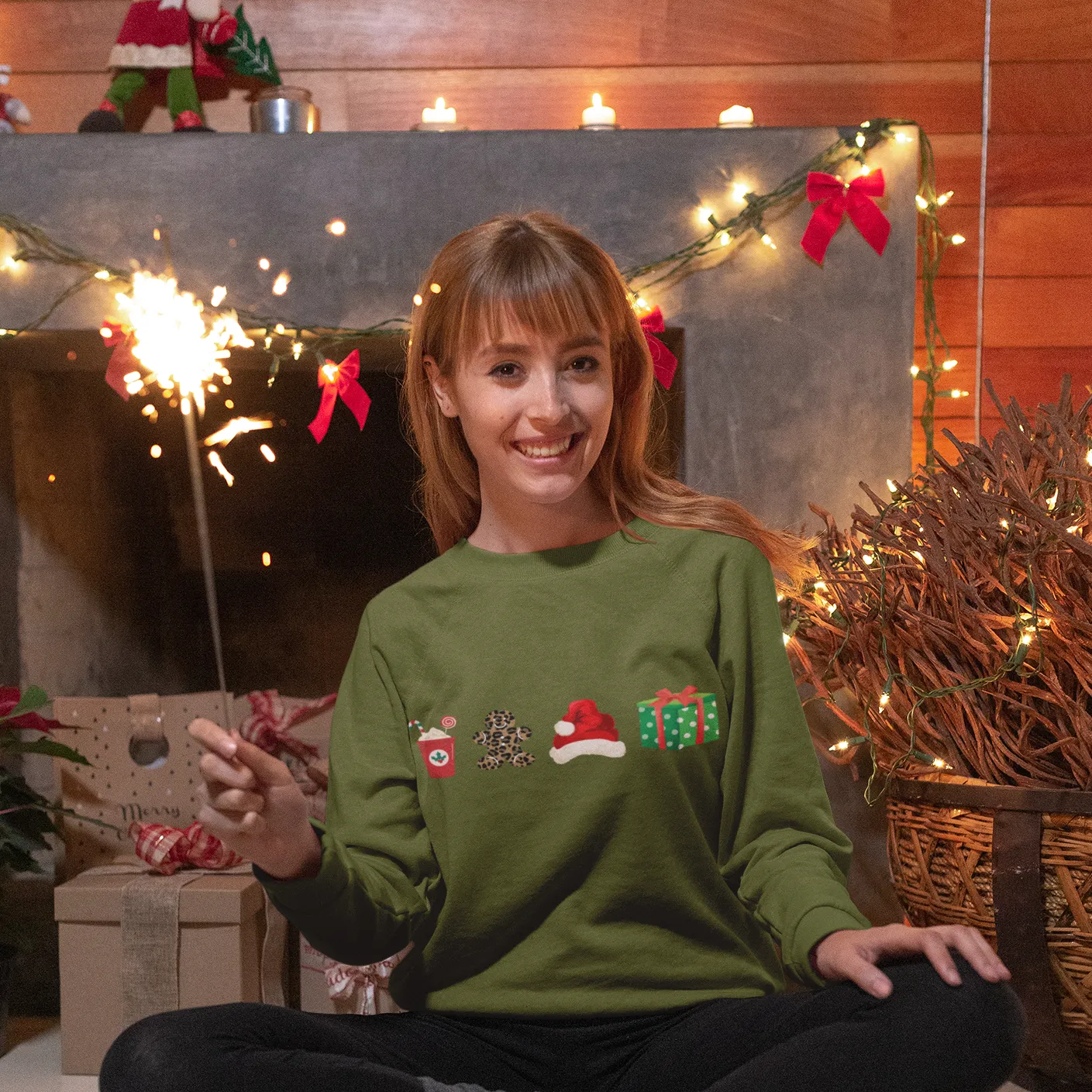 Christmas Sweatshirt, Womens Christmas Sweatshirt, Christmas Sweatshirts for Women, Christmas Women,Merry Christmas Sweatshirt