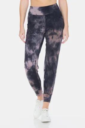 Cloud 9 Tie-Dye High Waist Cropped Leggings