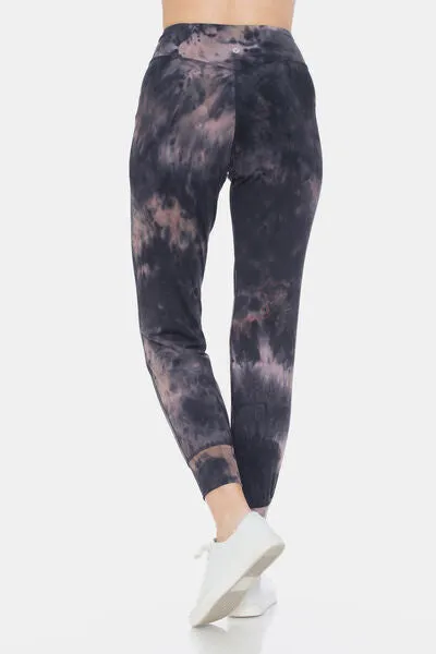 Cloud 9 Tie-Dye High Waist Cropped Leggings