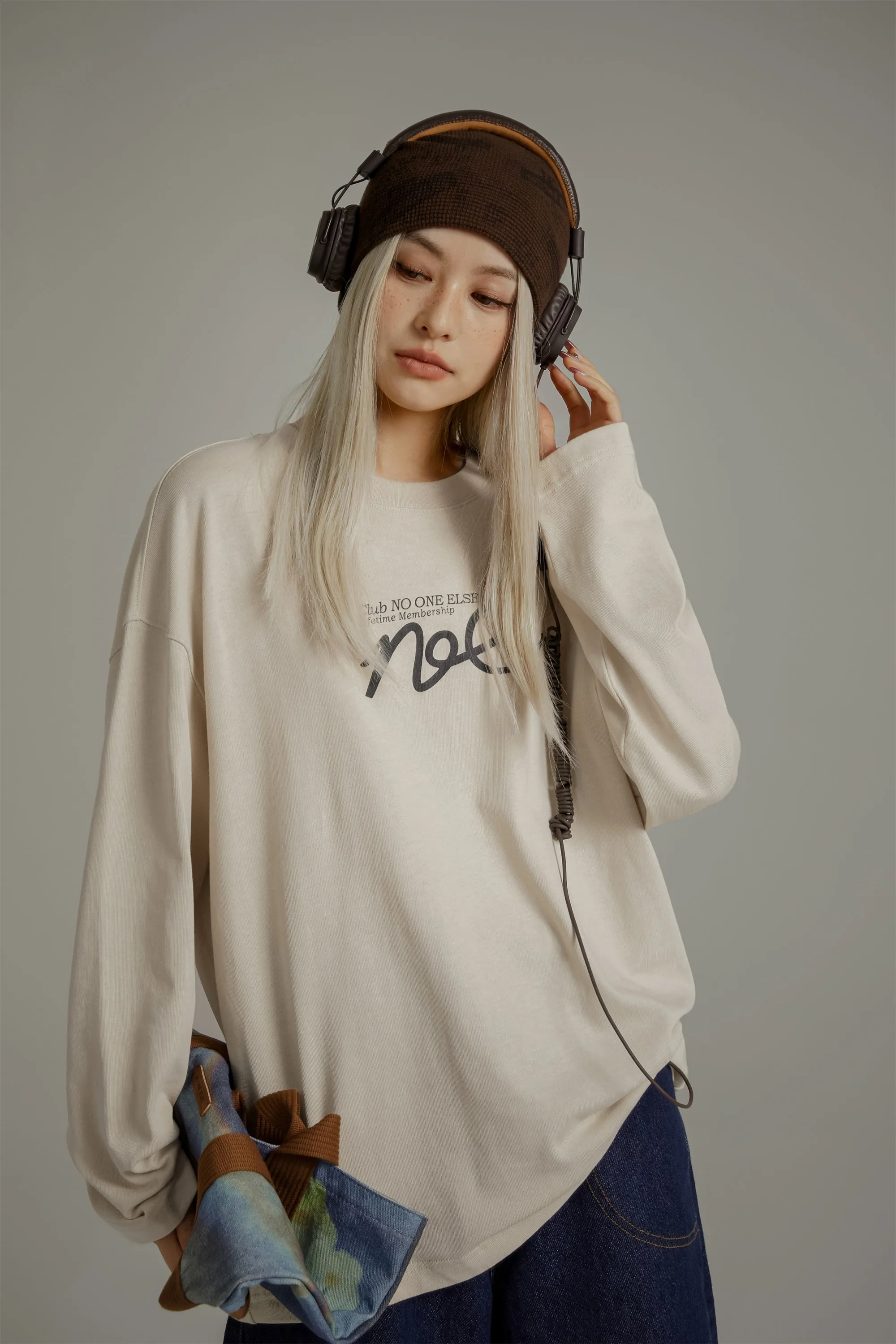 Club Noe Loose Fit Long Sleeve T-Shirt