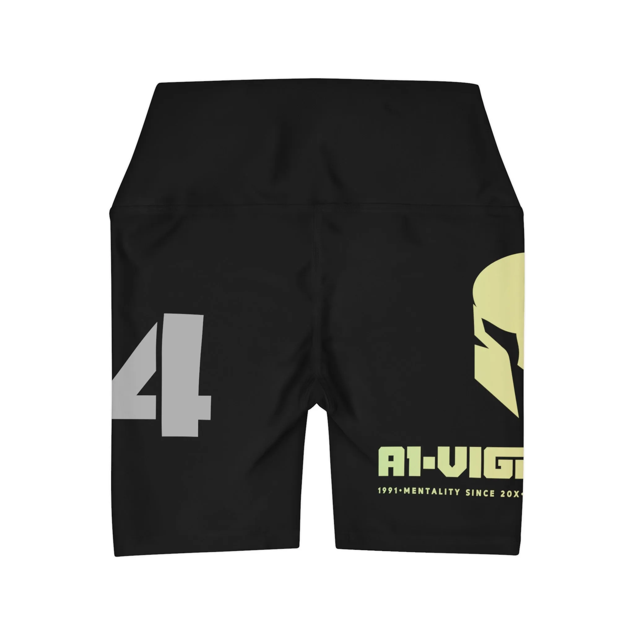 Copy of A1 Vigilante Sparta High Waisted Yoga Shorts (AOP)