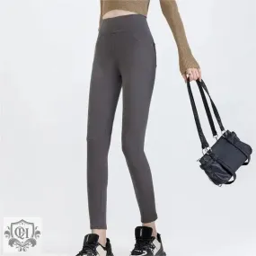 Cosy Denim Thermal Leggings