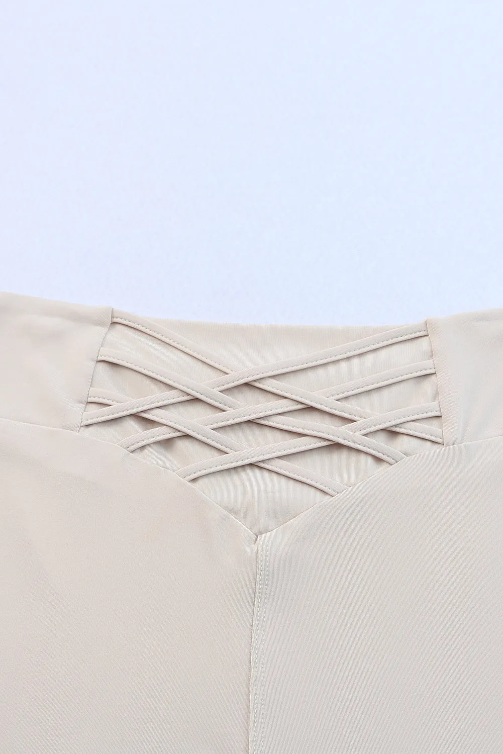 Criss Cross T Tuck High Waist Leggings