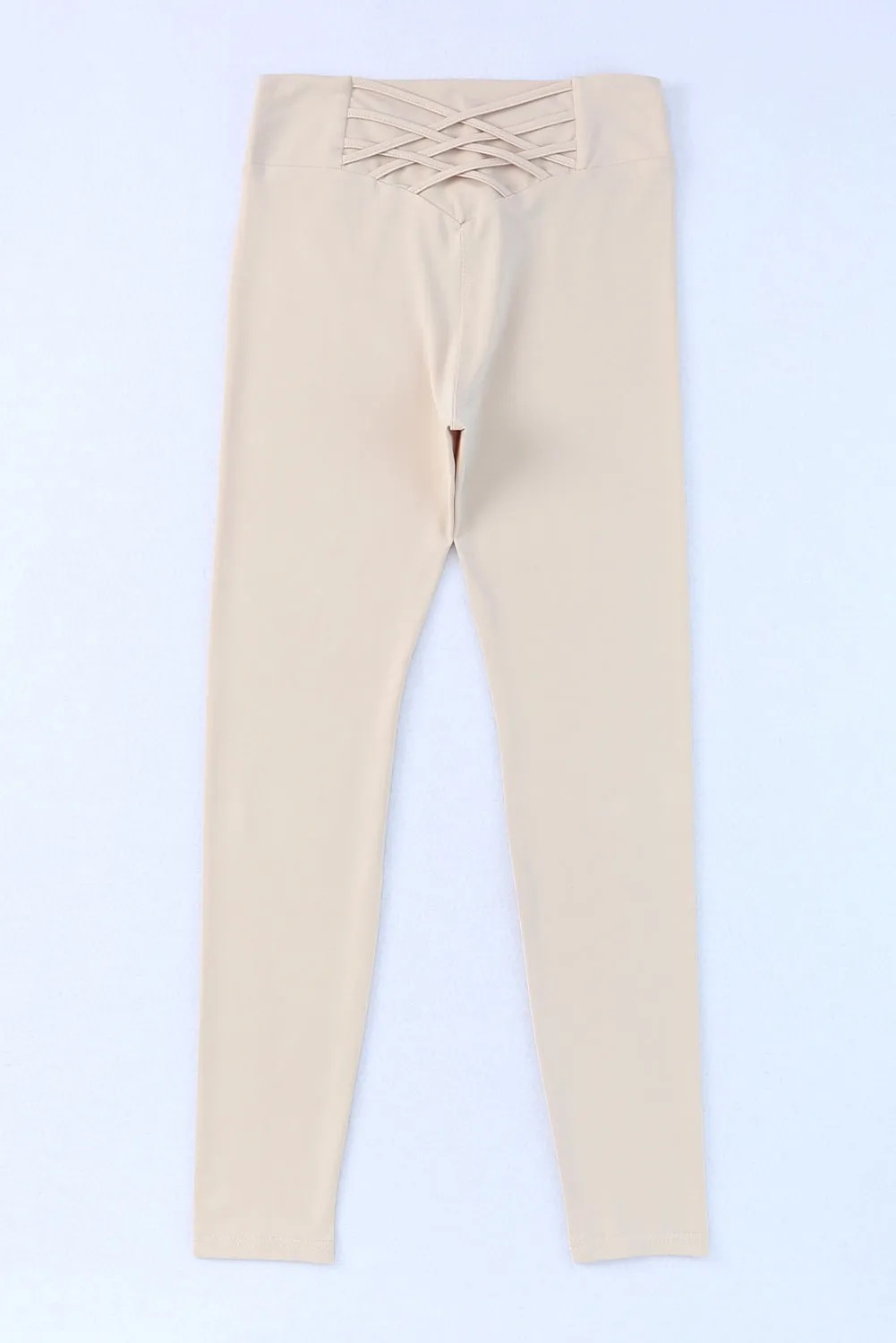 Criss Cross T Tuck High Waist Leggings