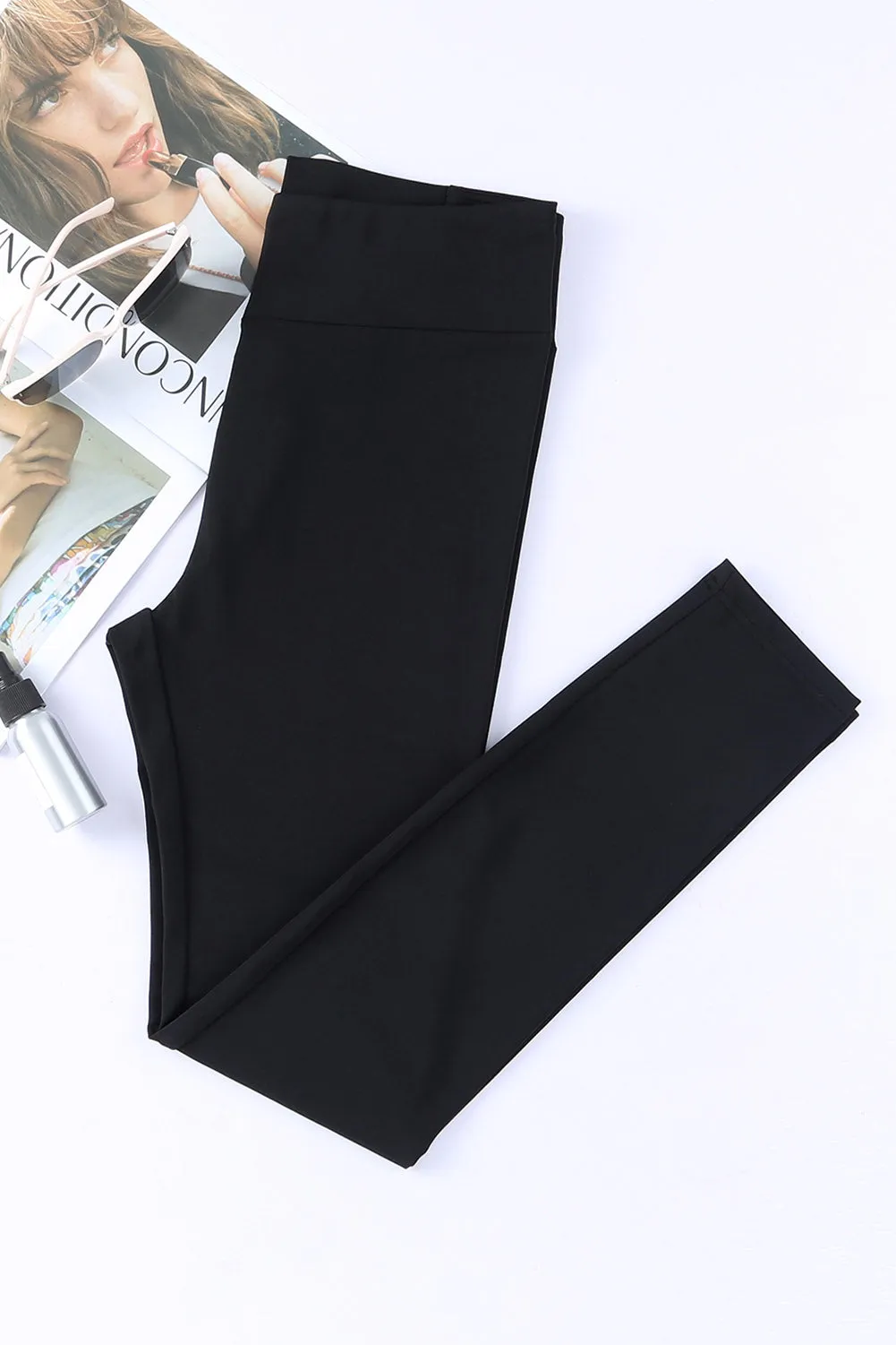 Criss Cross T Tuck High Waist Leggings
