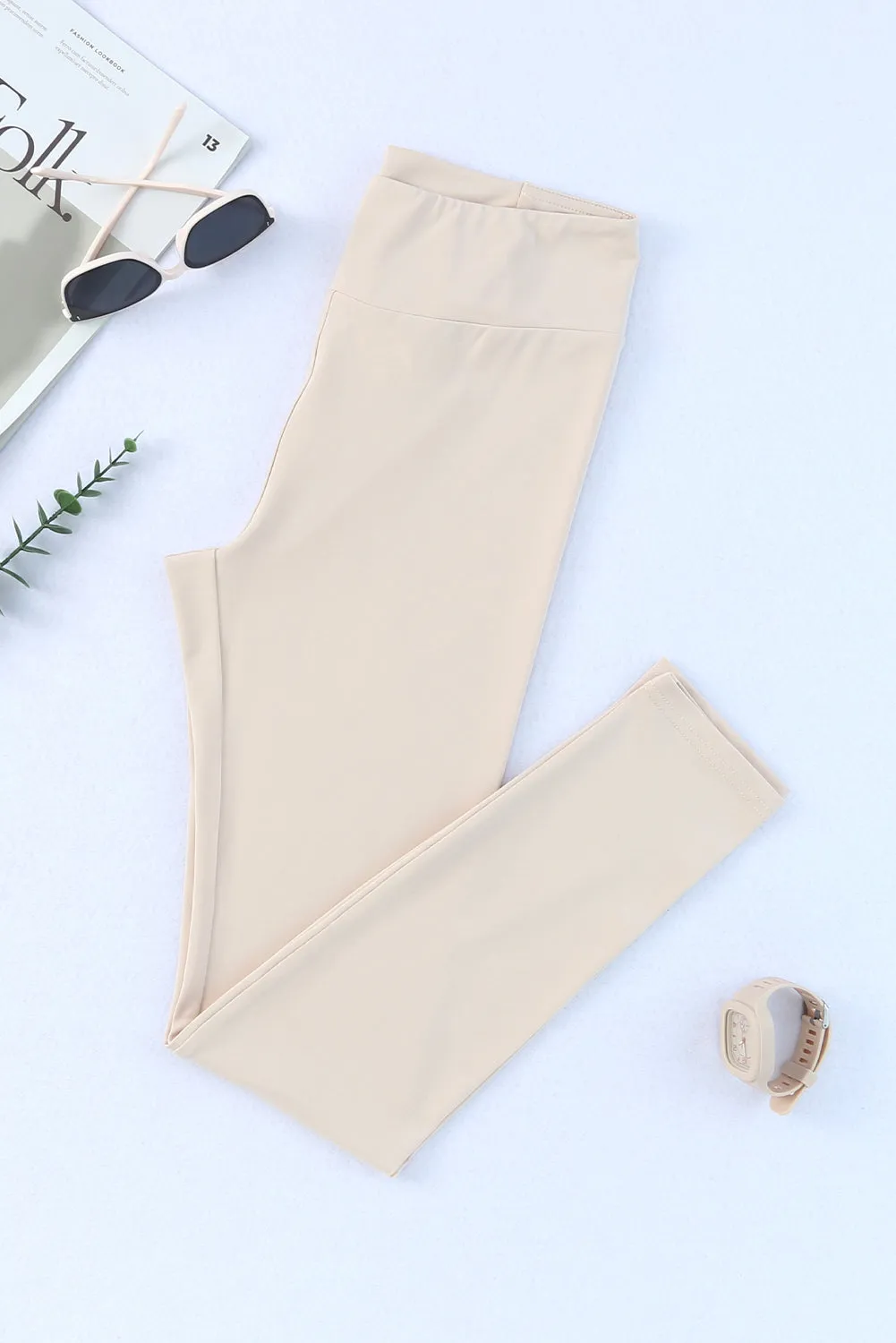 Criss Cross T Tuck High Waist Leggings