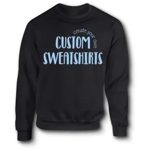 Custom Pull Over Sweatshirt