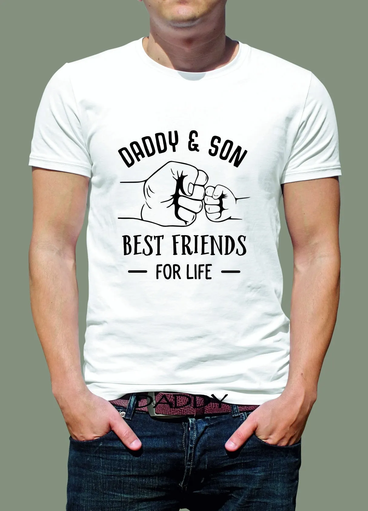 Daddy & Daughter Best Friends Matching T-Shirts | Set - Daddy and Son T-shirts