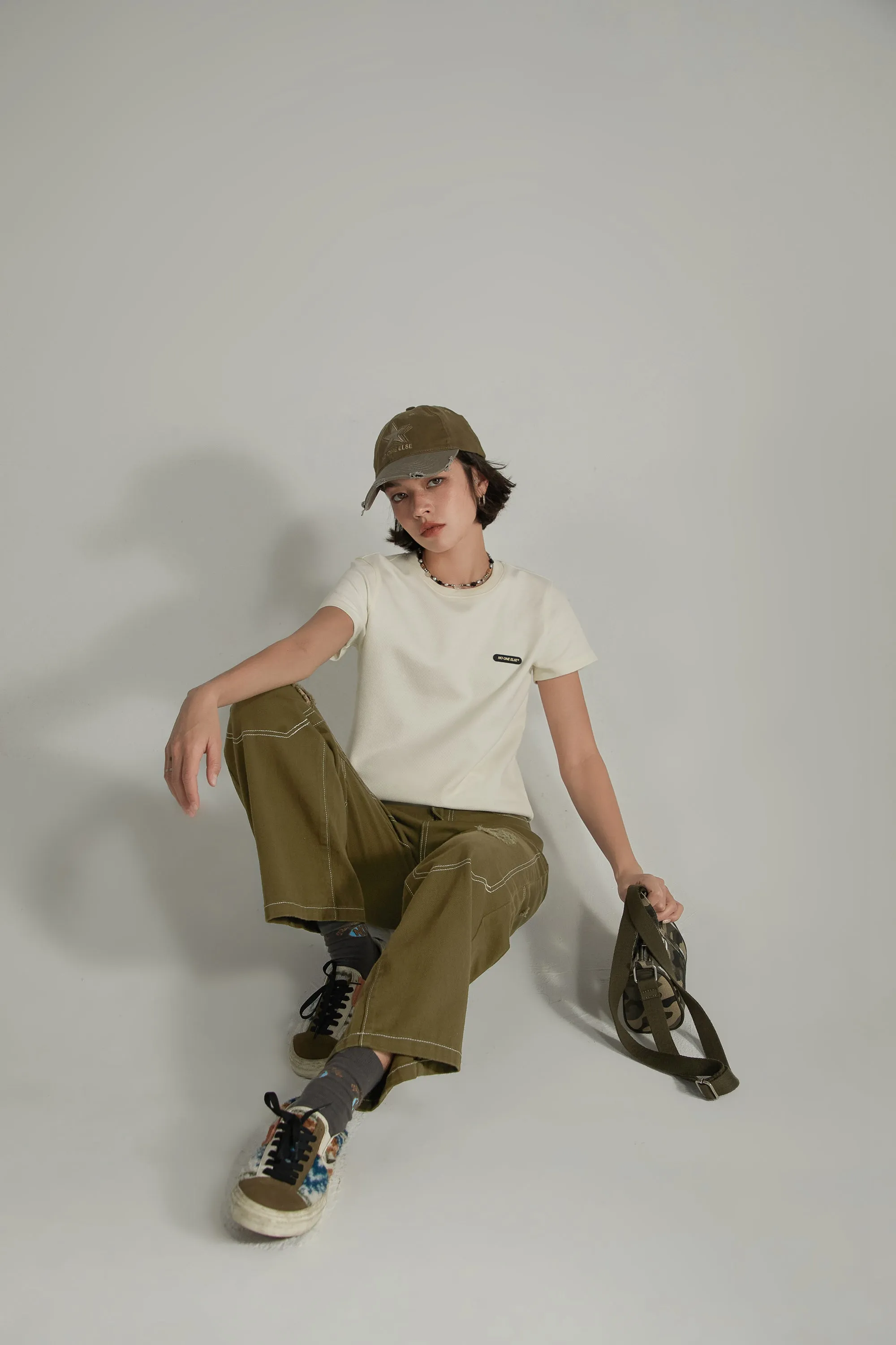 Daily Round Neck Short Sleeve T-Shirt