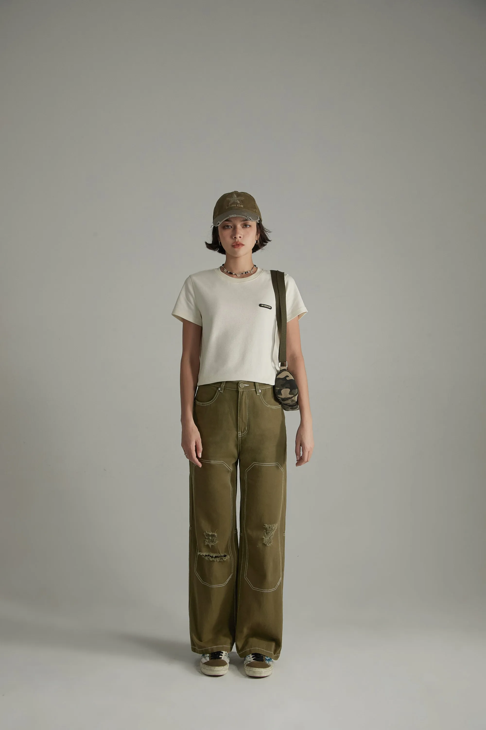 Daily Round Neck Short Sleeve T-Shirt