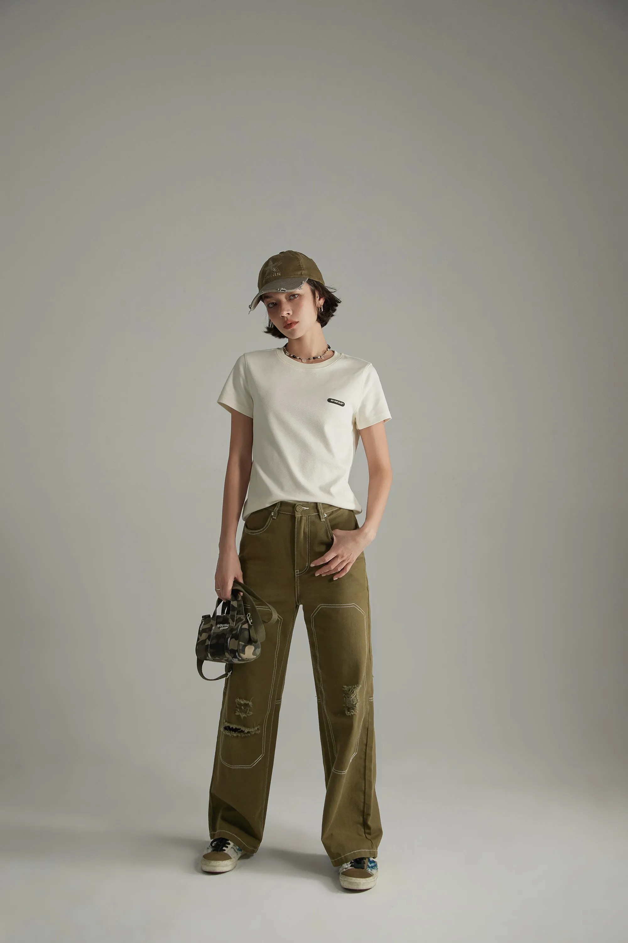 Daily Round Neck Short Sleeve T-Shirt