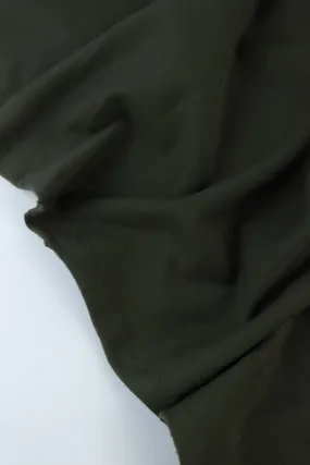Darkest Olive Polartec Power Stretch Fleece