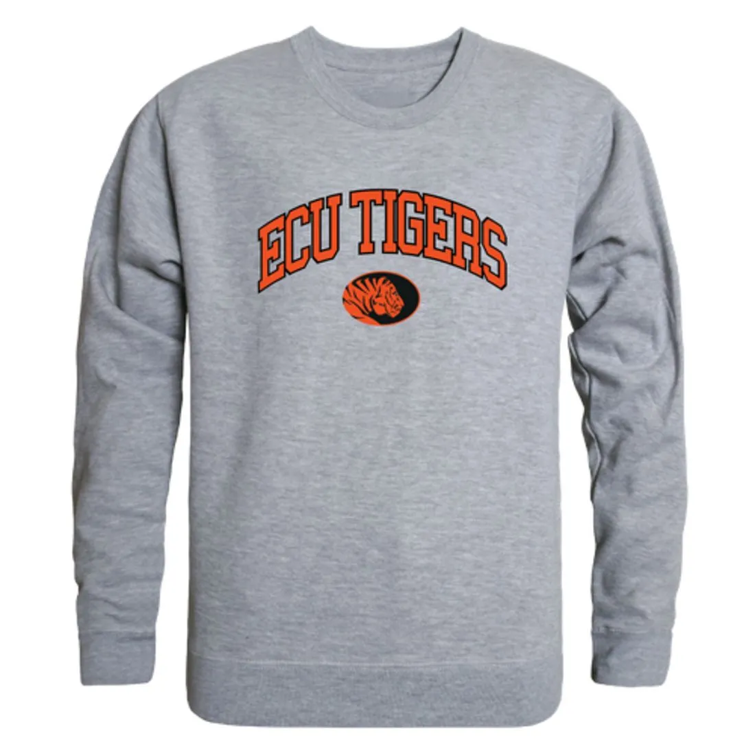 East Central University Tigers Campus Fleece Crewneck Pullover Sweatshirt