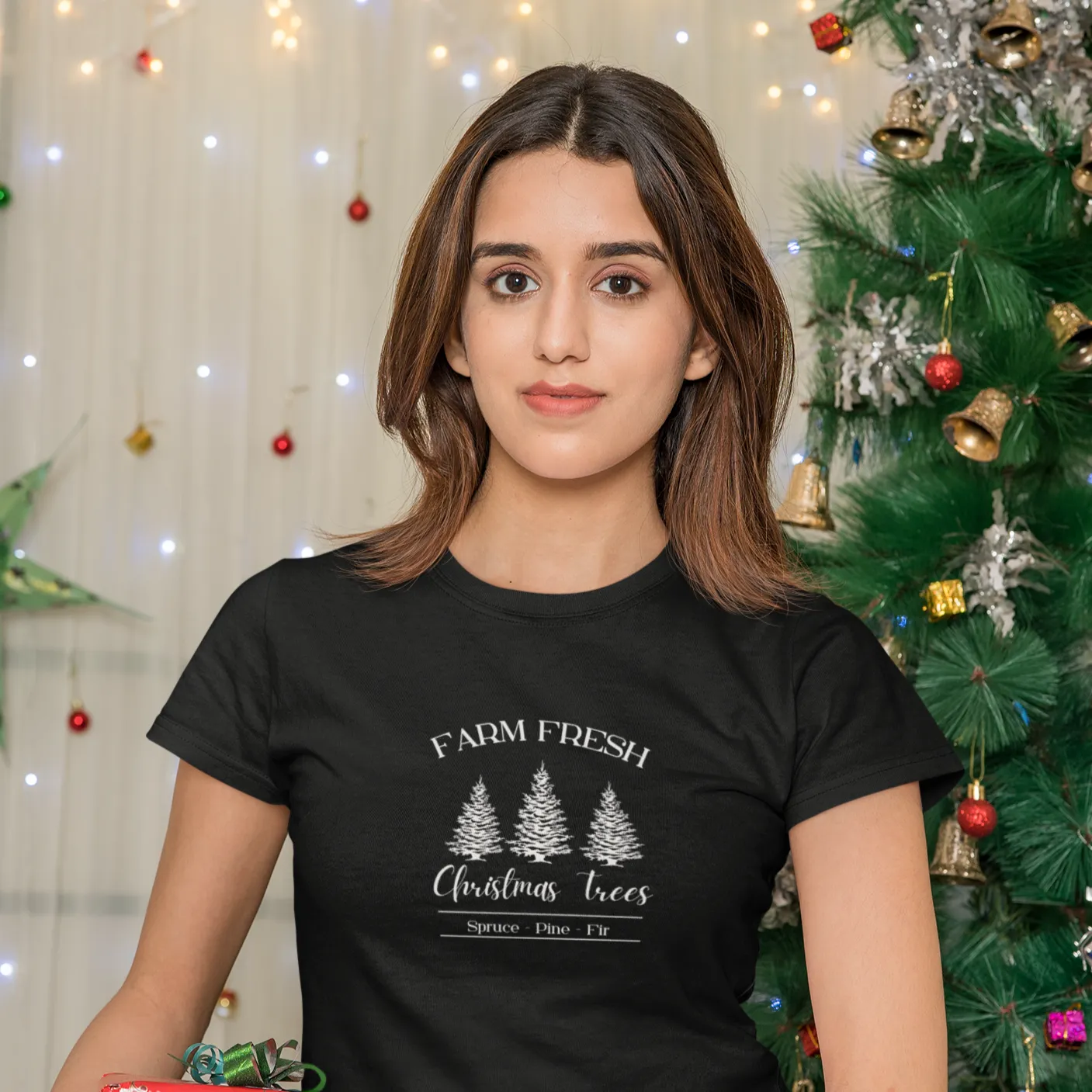 Farm Fresh Christmas Trees Shirt, Christmas Shirt, Christmas Gift, Christmas Sweatshirt, Christmas gift for family, Holiday Shirt, Xmas Gift