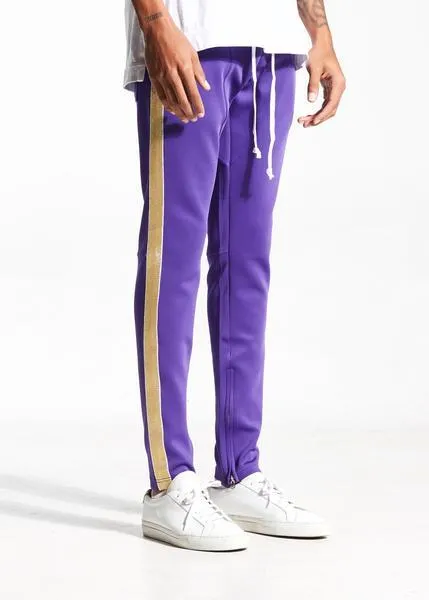 FB Track Pants (Purple/Gold)
