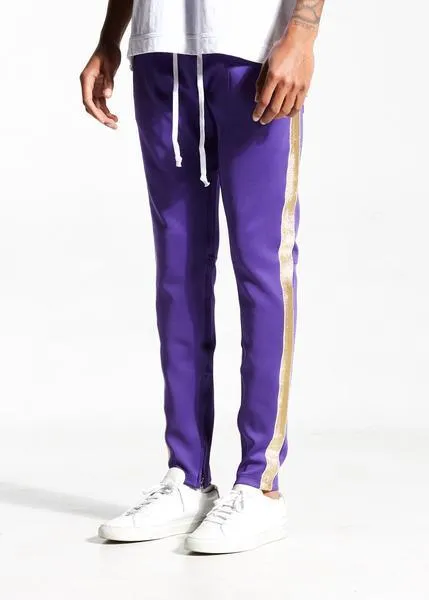 FB Track Pants (Purple/Gold)