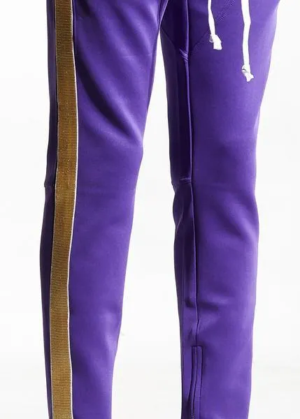 FB Track Pants (Purple/Gold)
