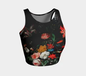 Floral Athletic Crop Top