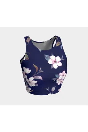 Floral Azul Athletic Top