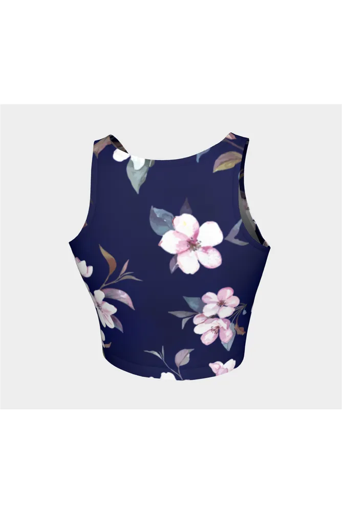 Floral Azul Athletic Top