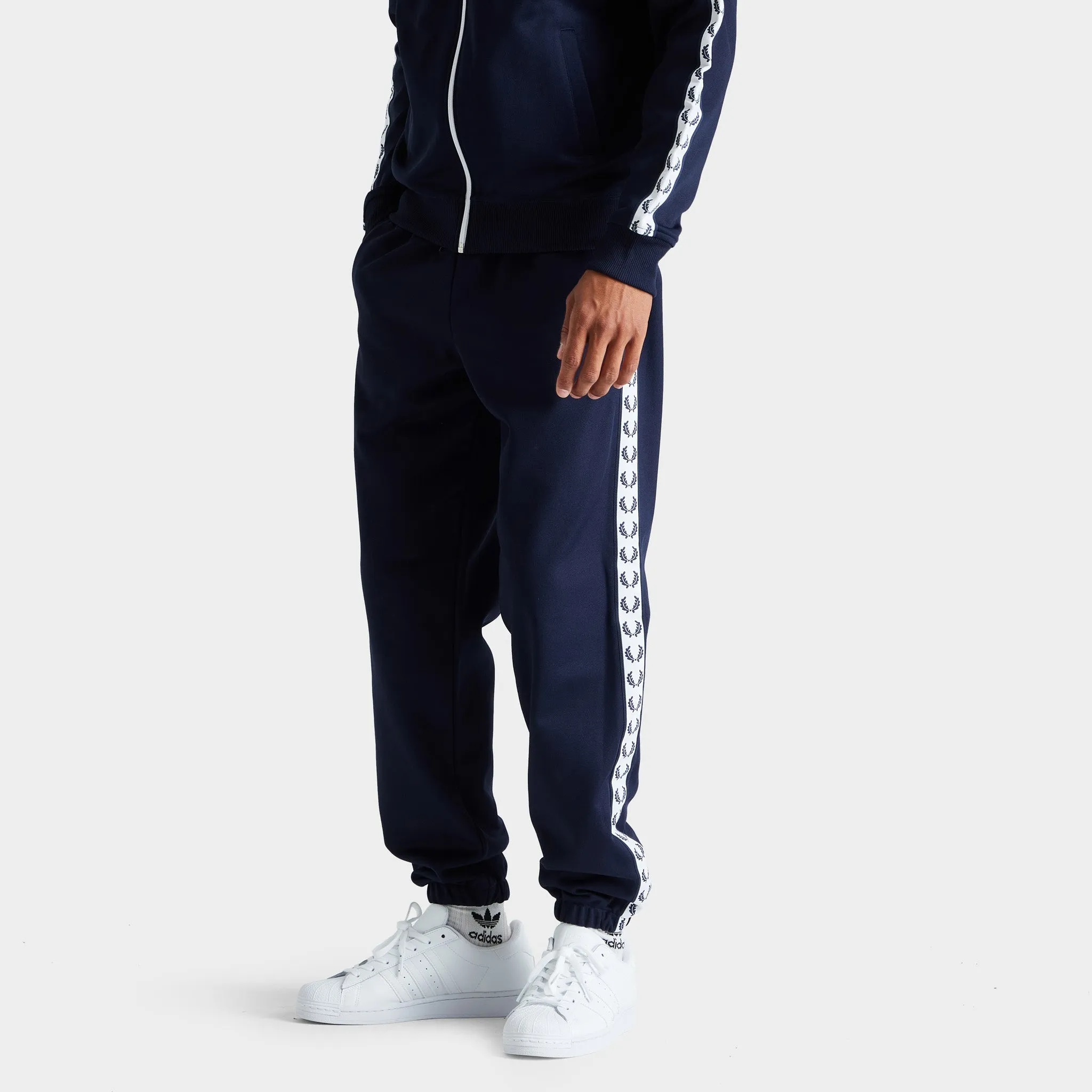 Fred Perry Taped Track Pants / Carbon Blue