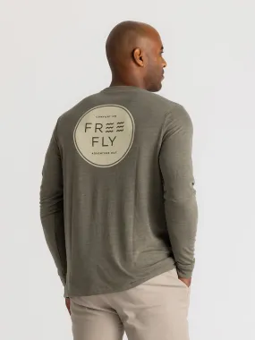 Free Fly Comfort On Long Sleeve - HEATHER FATIGUE
