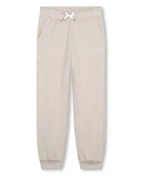 Girls Beige Track Pants