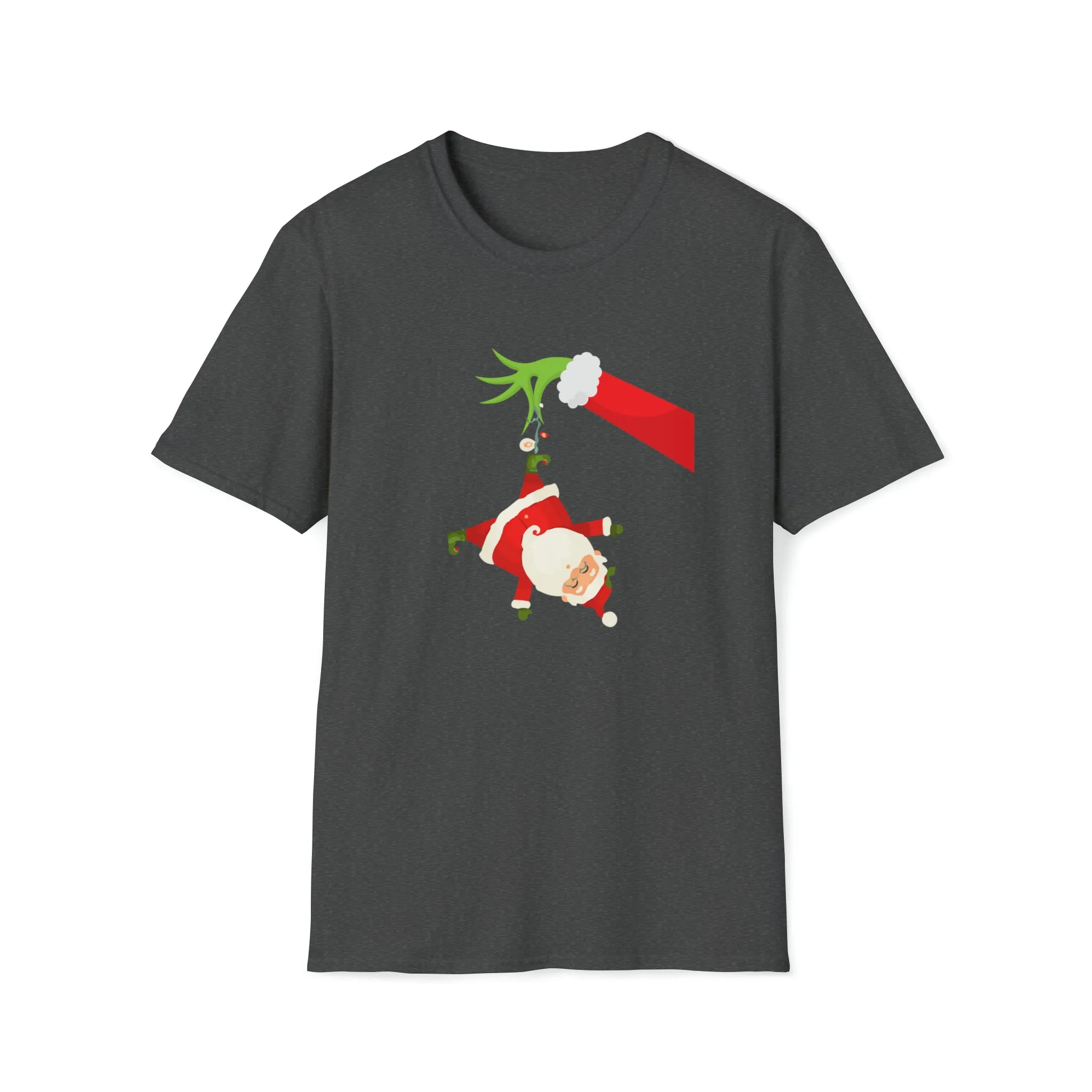 Grinch Santa Christmas Shirt, Xmas mom pajamas, Mother gift shirt, Mama Christmas gift Tee, Christmas Santa Tshirt,Christmas Party Shirt