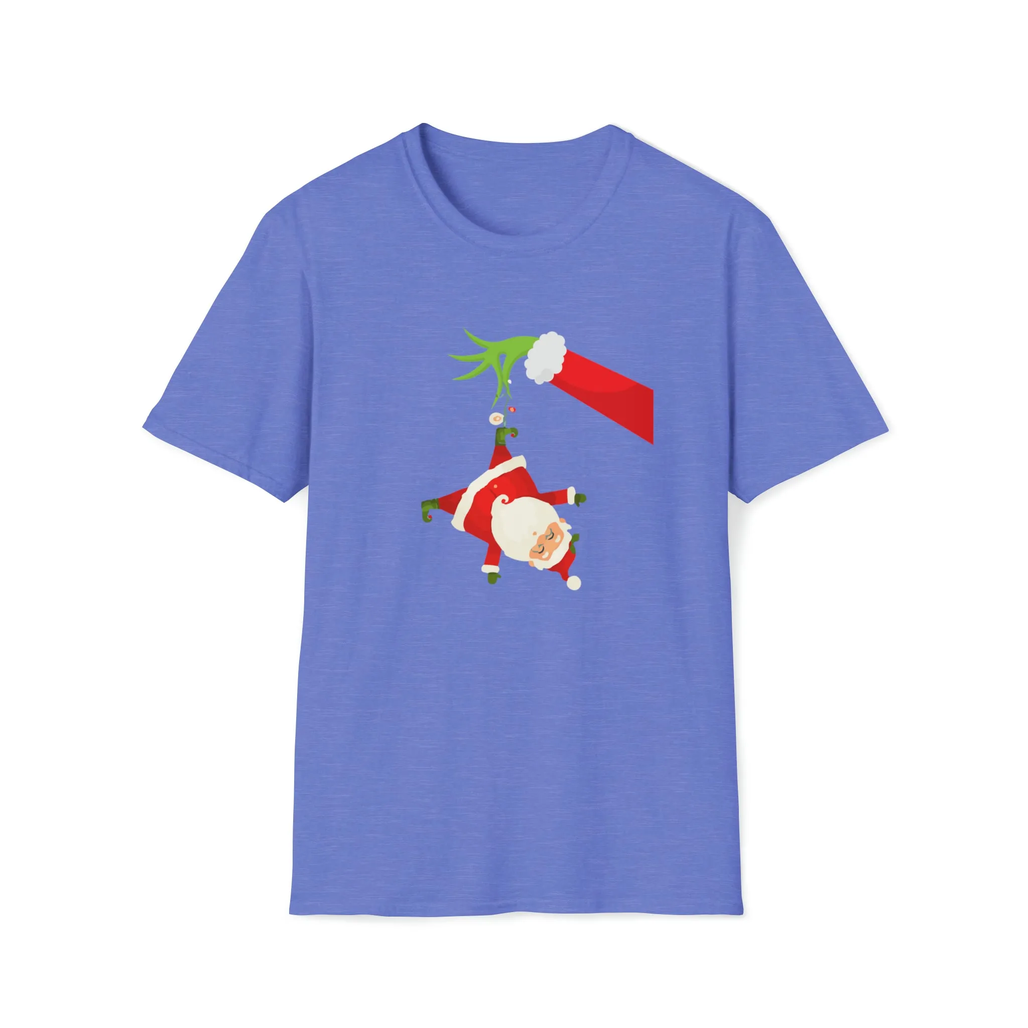 Grinch Santa Christmas Shirt, Xmas mom pajamas, Mother gift shirt, Mama Christmas gift Tee, Christmas Santa Tshirt,Christmas Party Shirt