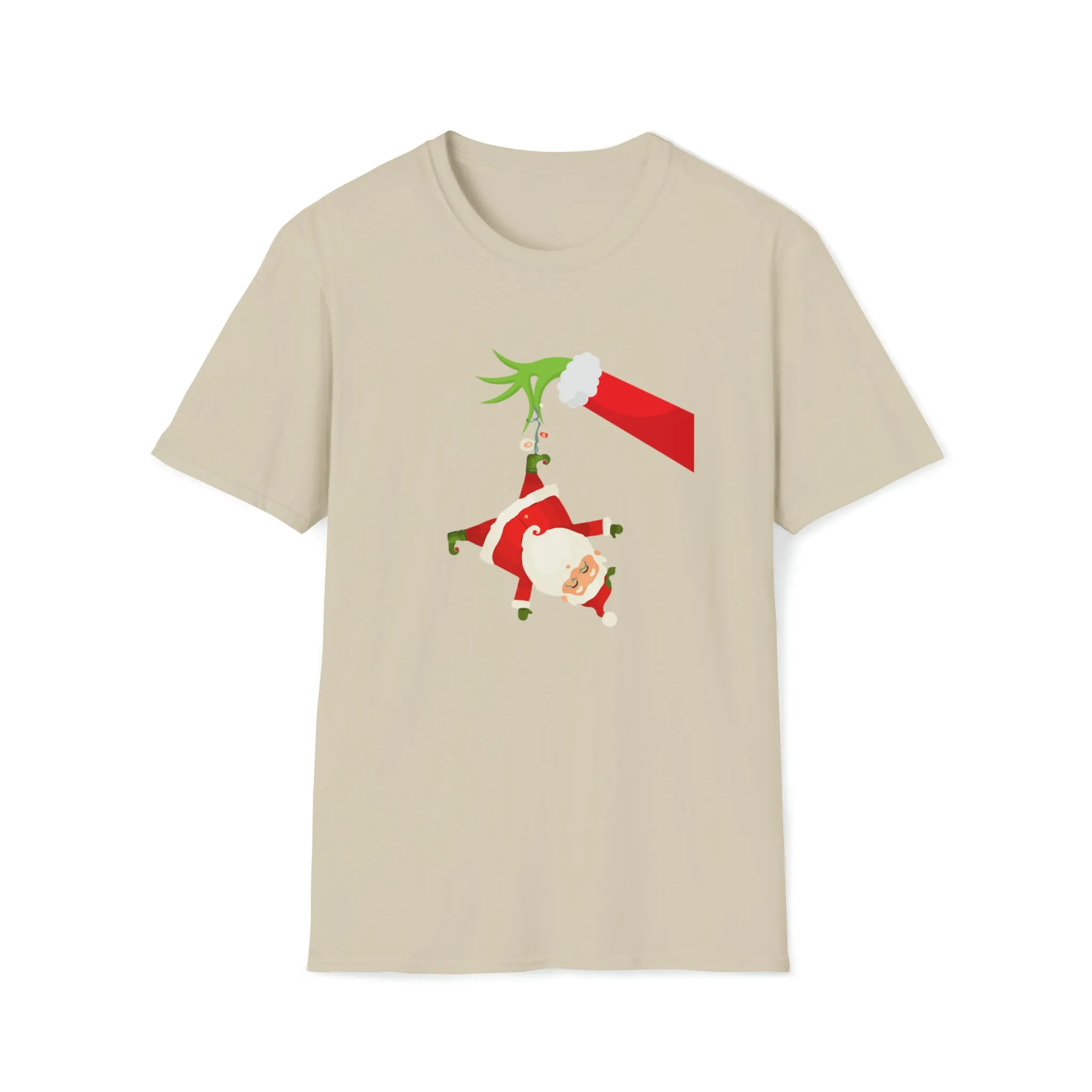 Grinch Santa Christmas Shirt, Xmas mom pajamas, Mother gift shirt, Mama Christmas gift Tee, Christmas Santa Tshirt,Christmas Party Shirt