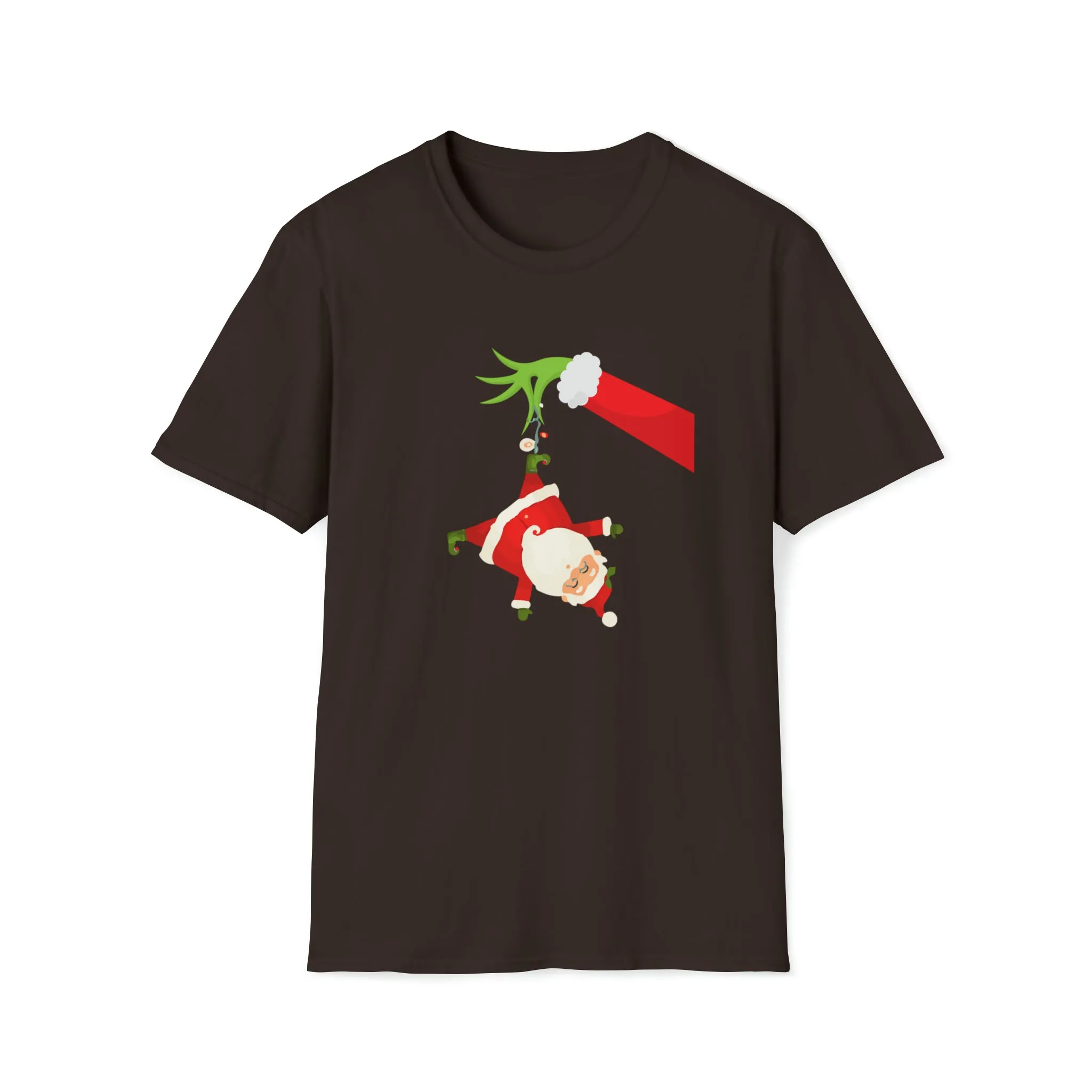 Grinch Santa Christmas Shirt, Xmas mom pajamas, Mother gift shirt, Mama Christmas gift Tee, Christmas Santa Tshirt,Christmas Party Shirt