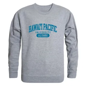 Hawaii Pacific University Sharks Alumni Fleece Crewneck Pullover Sweatshirt